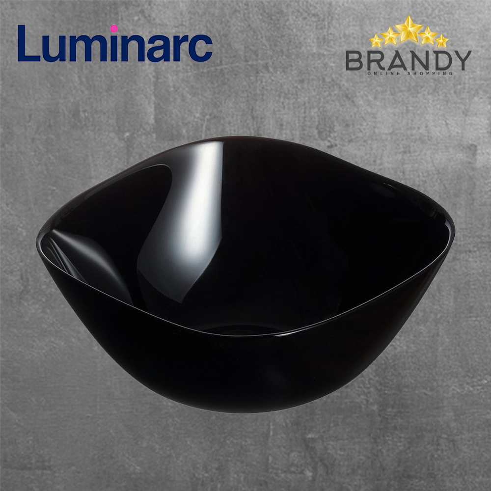 Carine Black Bowls 14cm Set of 6