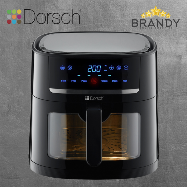 Air Fryer Digital XXL 8L AF600 with Glass Vision Window