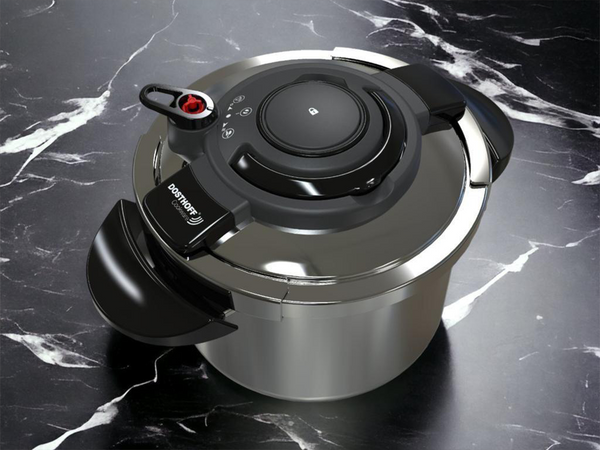 Easy Press Pressure Cooker - Stainless Steel, Multi-Capacity