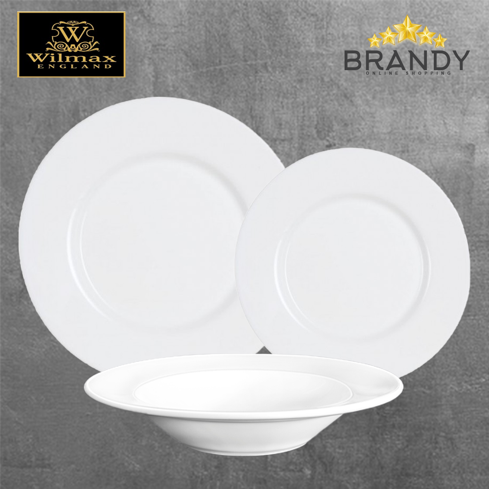 Professional Dinner Set 18pcs Porcelain Plates