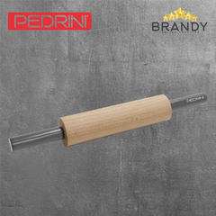 Pedrini Mattarello Wooden Rolling Pin 25 cm Beech Model 04GD285-1