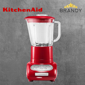 KitchenAid Artisan Blender 1.5 L Glass Jar with 0.75 L Culinary Jar 5KSB5553EER Empire Red