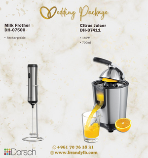 Dorsch Wedding Package + GIFT Luminarc Dinner Set