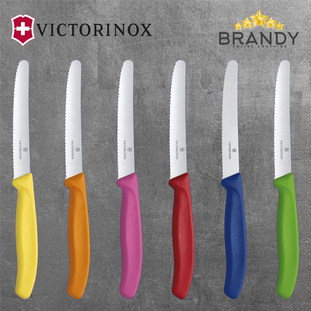 Table Knives Set 6pcs Multicolor