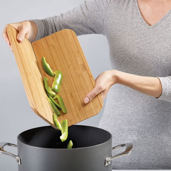 Joseph Joseph Chop2Pot Bamboo Folding Chopping Board 60112-2