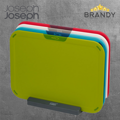 Joseph Joseph Duo 4-Piece Chopping Board Set with Stand 60220