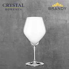 Crystal Bohemia Gavia 6-Piece Wine Glass Set Lead-Free Crystal