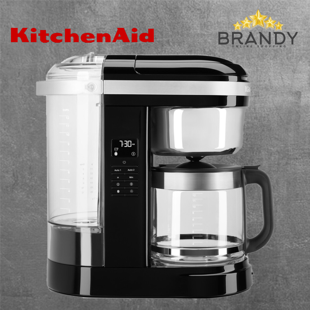 KitchenAid Coffee Maker Black with LCD Display