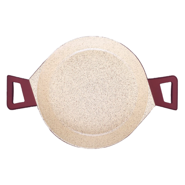 Premium Granite Pot with Glass Lid - Multiple Sizes