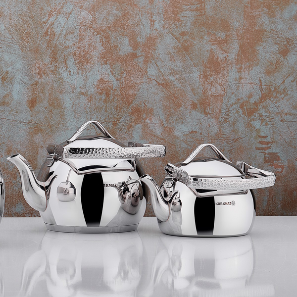 Tombik Stainless Steel Tea Pot - 1L & 3.5L