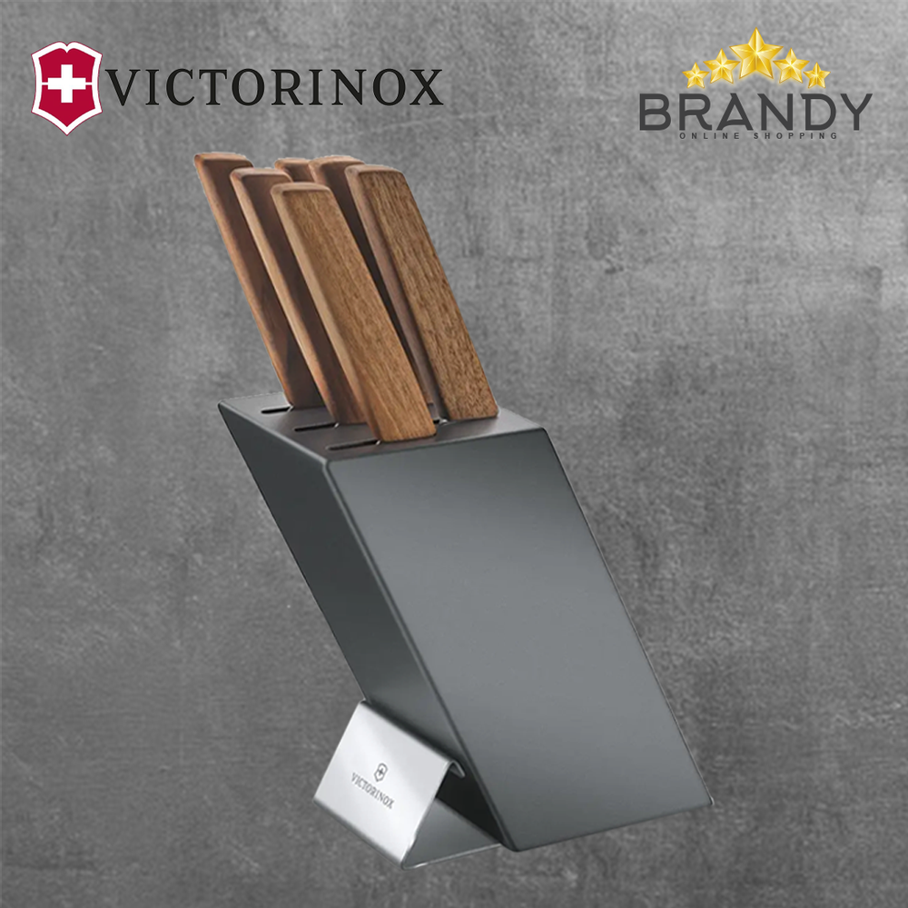 Knife Set 6pcs With Wooden Stand