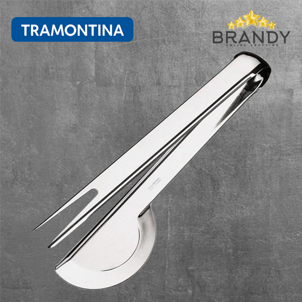 Tramontina Utility Stainless Steel Serving Tongs Mirror-Polished