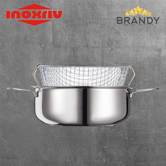 Inoxriv Deep Fryer 26cm Stainless Steel
