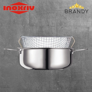 Inoxriv Deep Fryer 26cm Stainless Steel