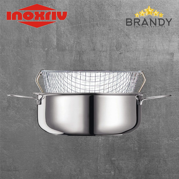 Inoxriv Deep Fryer 26cm Stainless Steel