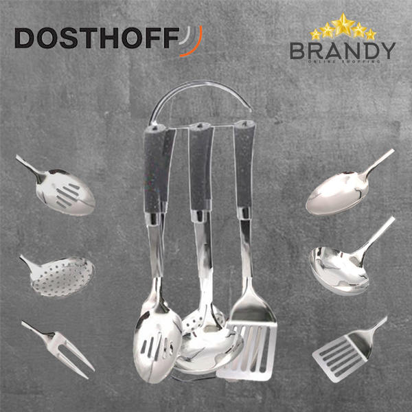 Utensils Set With Stand - 7pcs