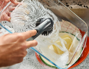 SinkTech Soap Brush With Dock