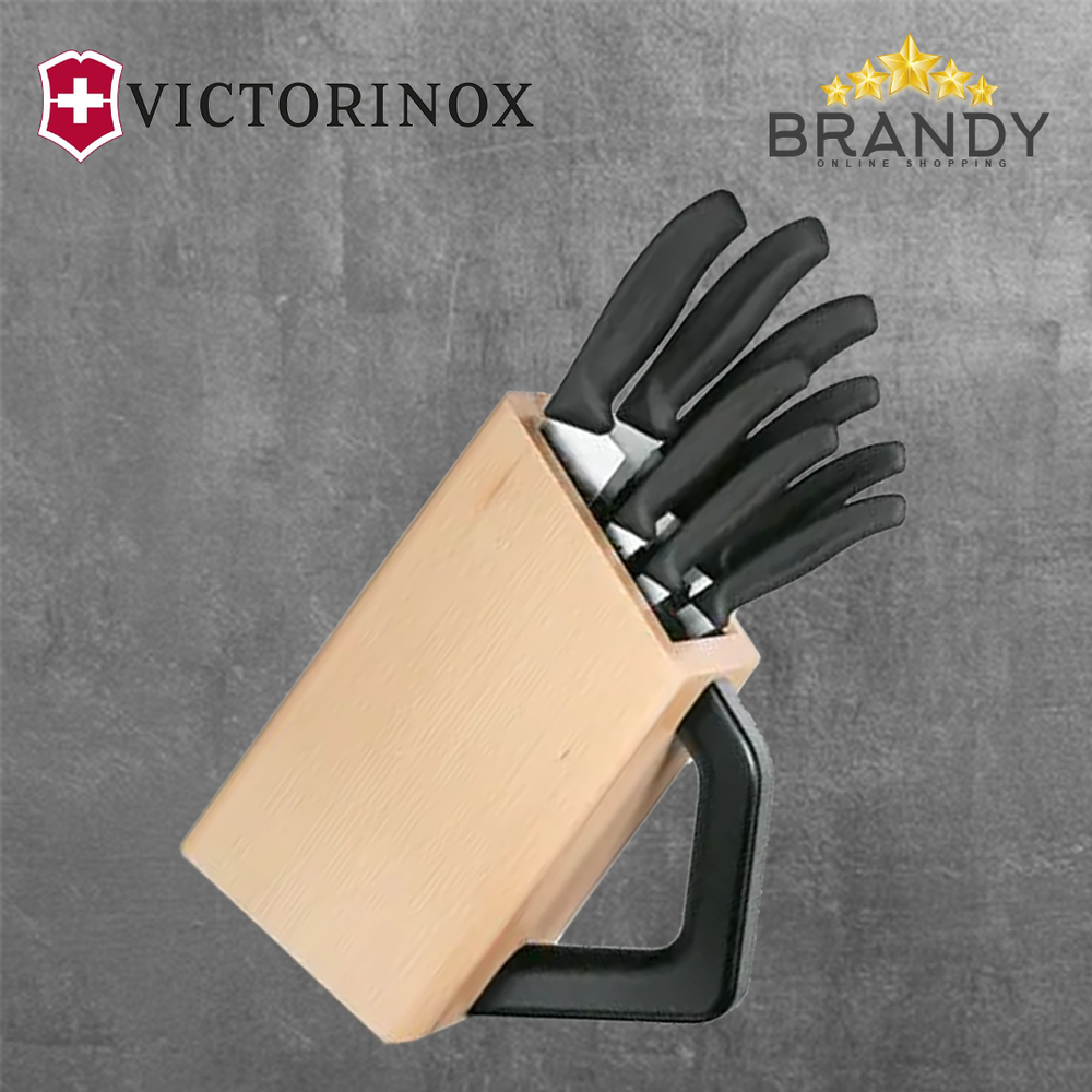Knife Set 8pcs With Wooden Stand