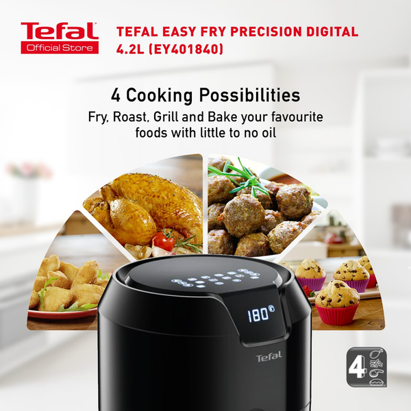 Easy Fry Digital Black XL 4.2L Air Fryer
