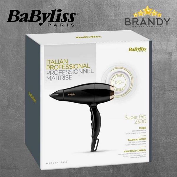 BaByliss Power Pro 2000 6704E Hair Dryer 2000W-2