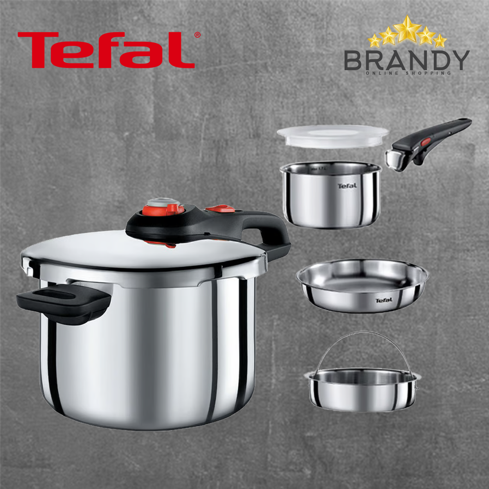 Ingenio Emotion Pressure Cooker Set with Stainless Steel 18/10