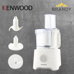 Kenwood MultiPro Compact FDP300WH Food Processor 2.1L 800W White