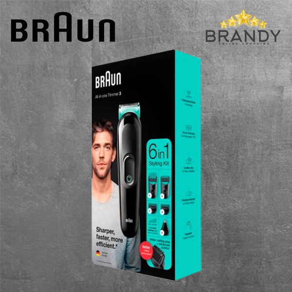 Trimmer 6 in 1 MGK3321 for Face and Hair Grooming
