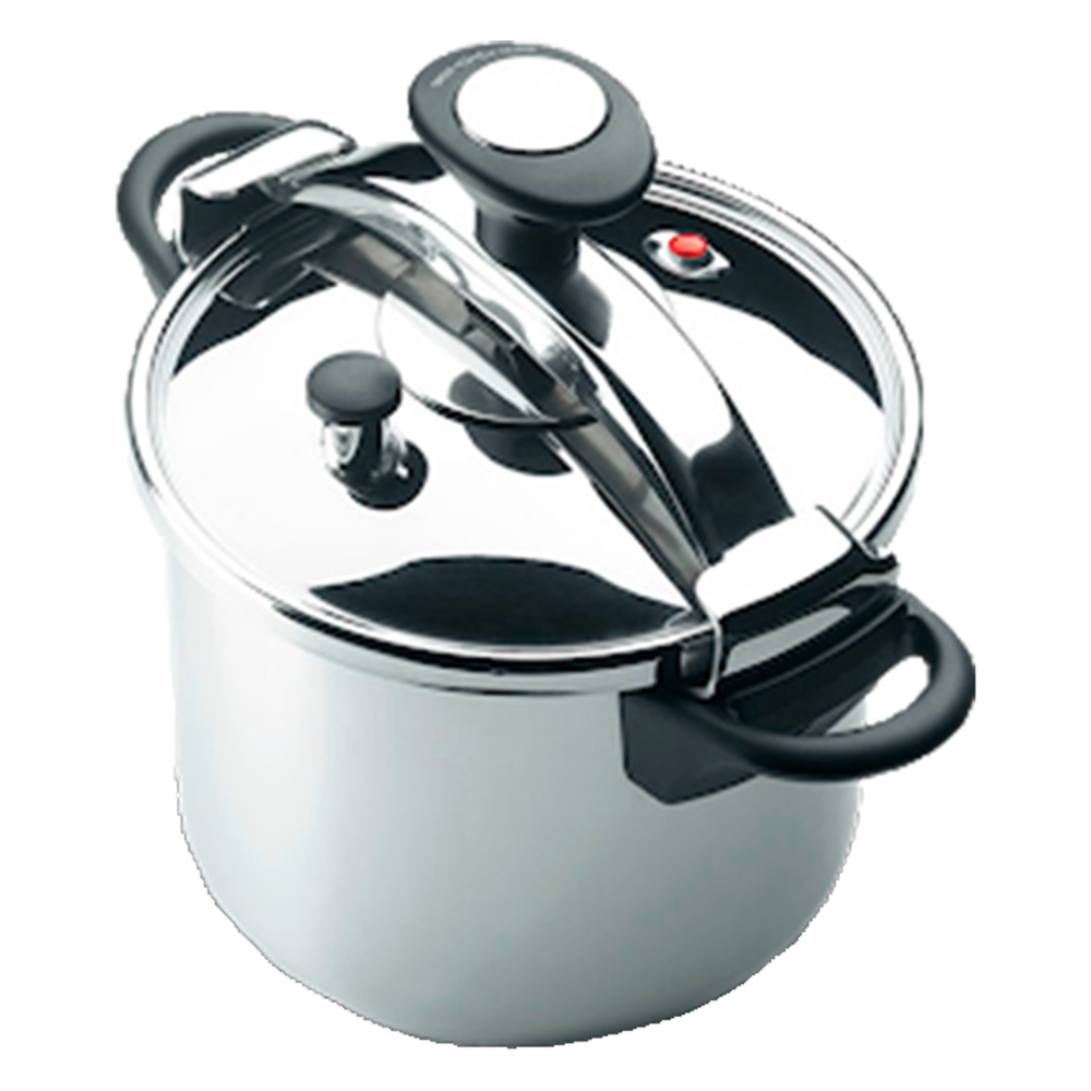 Melisa Stainless Steel Pressure Cooker with Triple Security System