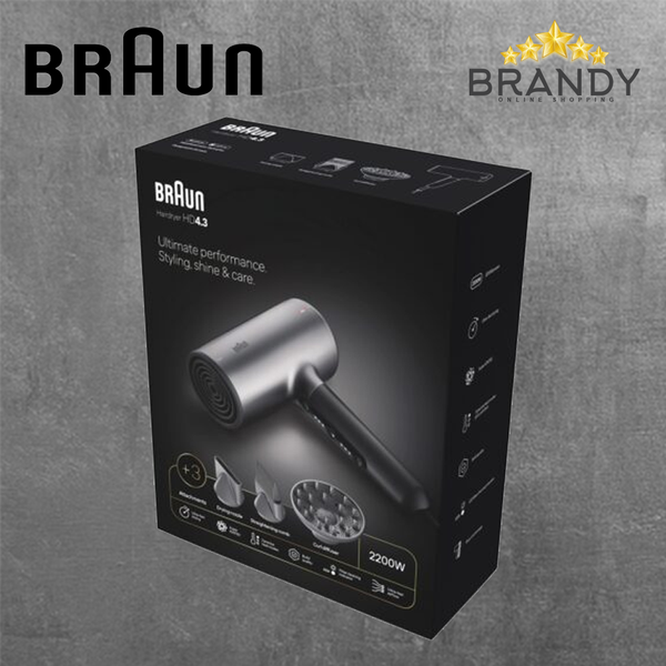 Hair Dryer HD435 with Super IonTec and LED Control