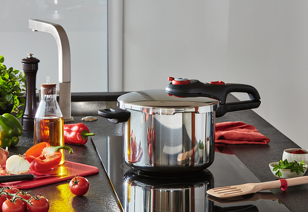 Ingenio Emotion Pressure Cooker Set with Stainless Steel 18/10