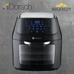 Dorsch AF-100 Oven Air Fryer 16L Digital Touch 10 Programs Black-1