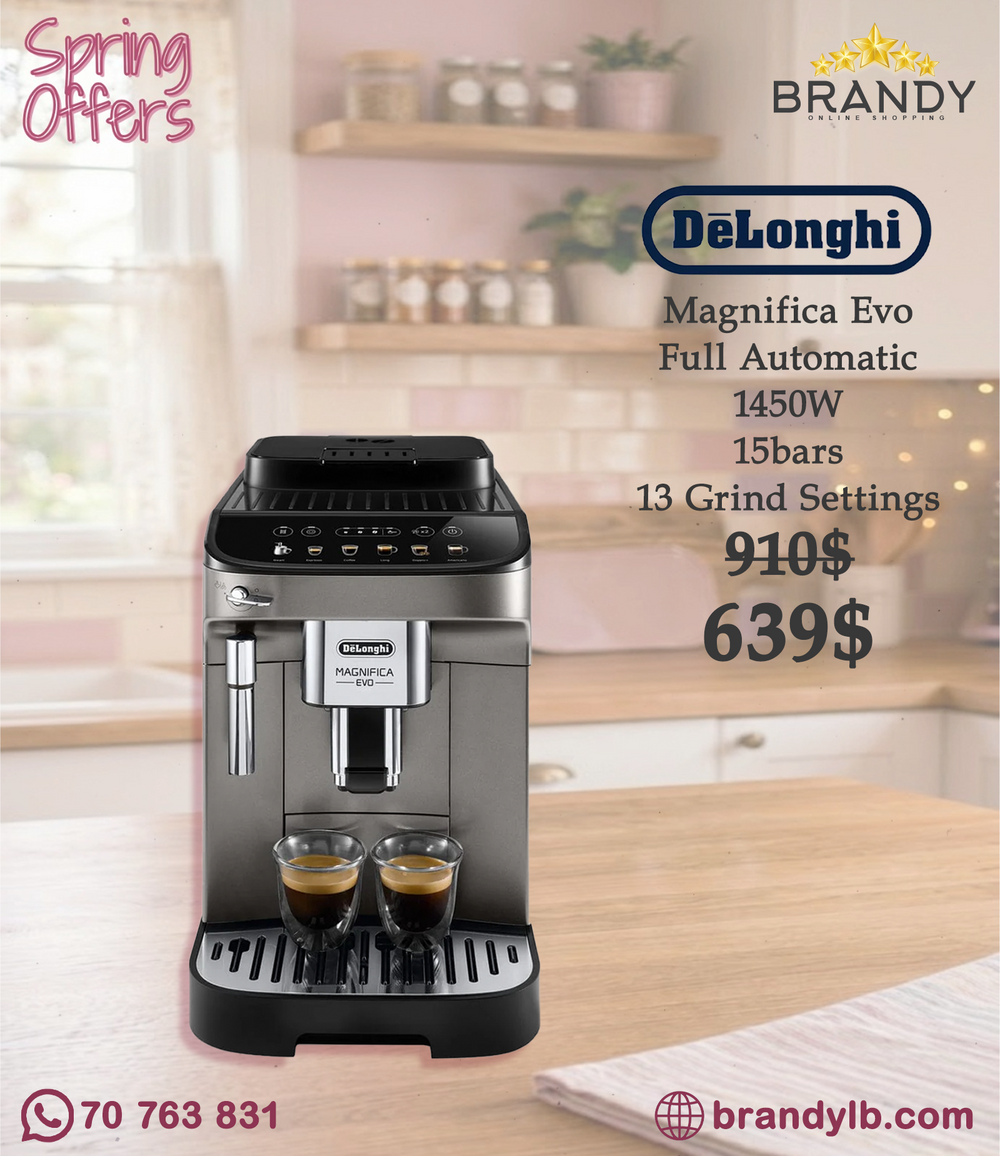 De'Longhi Magnifica Evo ECAM290.42.TB Coffee Machine Titanium Black