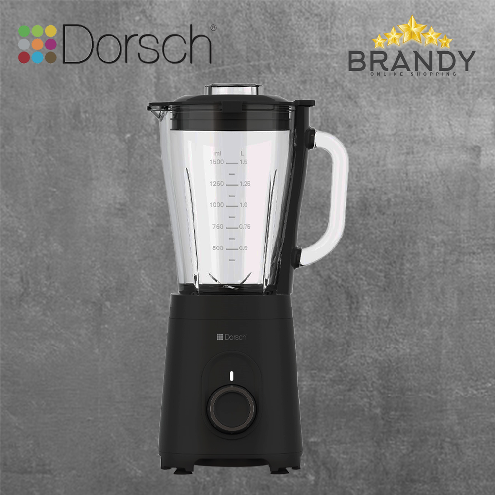 Dorsch SB-150 Glass Blender 1.5L 600W Variable Speed