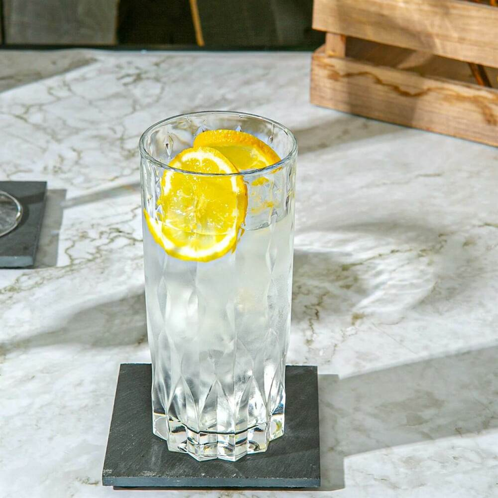 Marilyn Long Cups 35cl Set 6pcs Crystal Glass