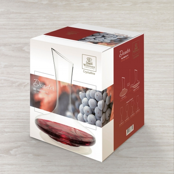 Wine Carafe 1.5L Glass Decanter