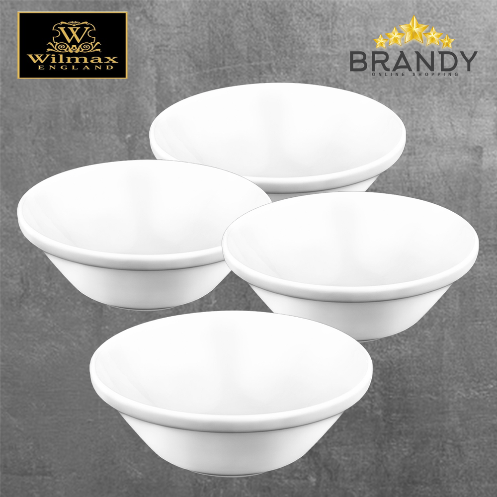 Set 4 Bowls 18cm Porcelain Serveware