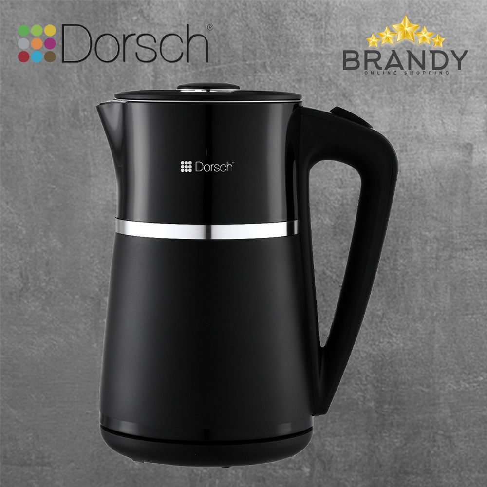Kettle Black 1.7L EK-55 with Automatic Shut Off