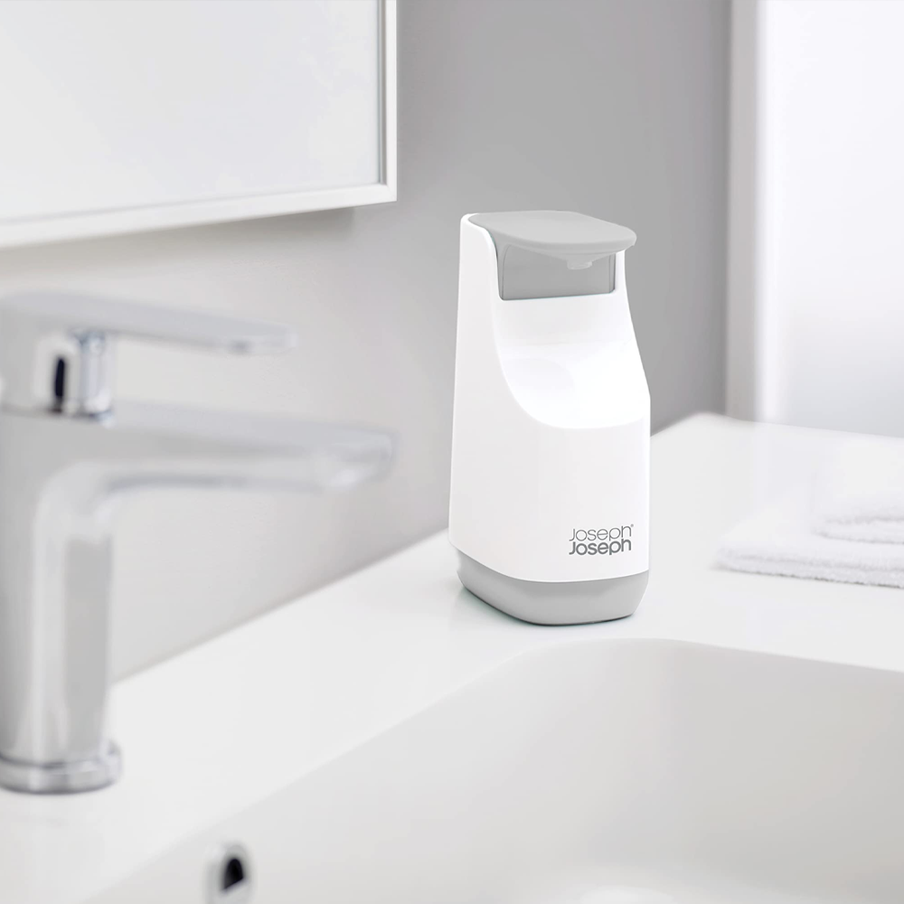 Slim Light Grey Soap Dispenser