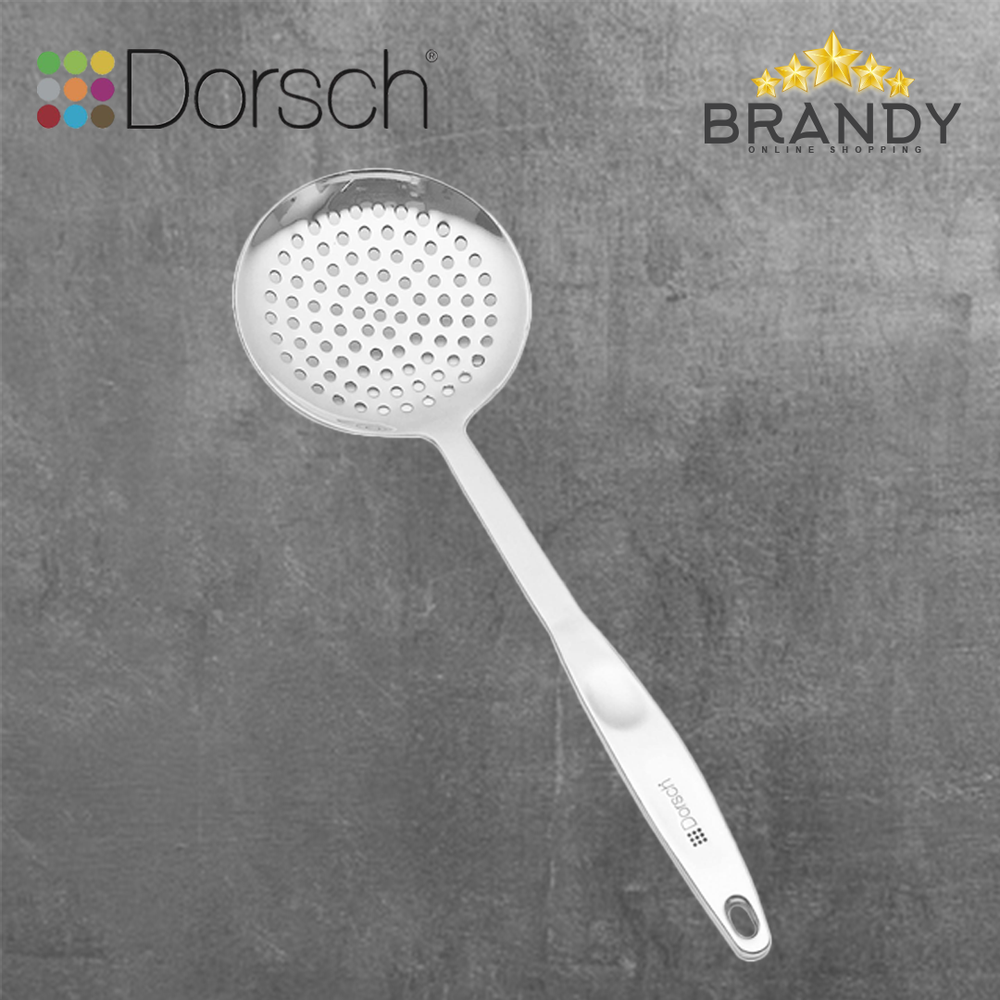 Stainless Steel Skimmer with Ergonomic Handle