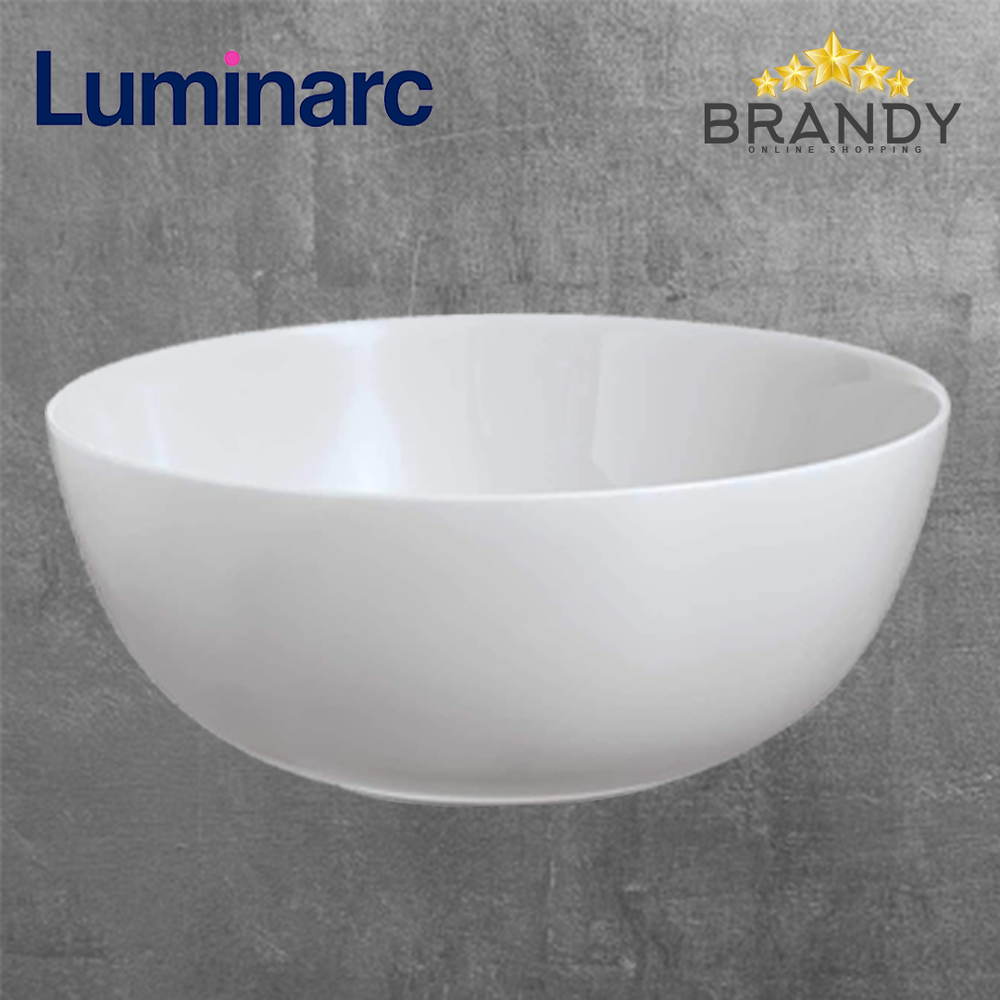 Diwali Grey Bowls 12cm Set 6pcs Opal Glass