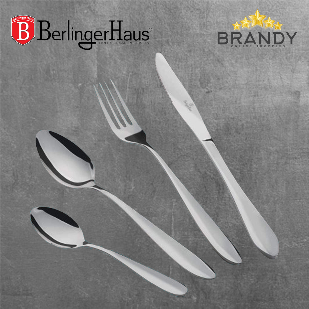 Cutlery Set 24pcs Stainless Steel Elegant Tableware for Dining