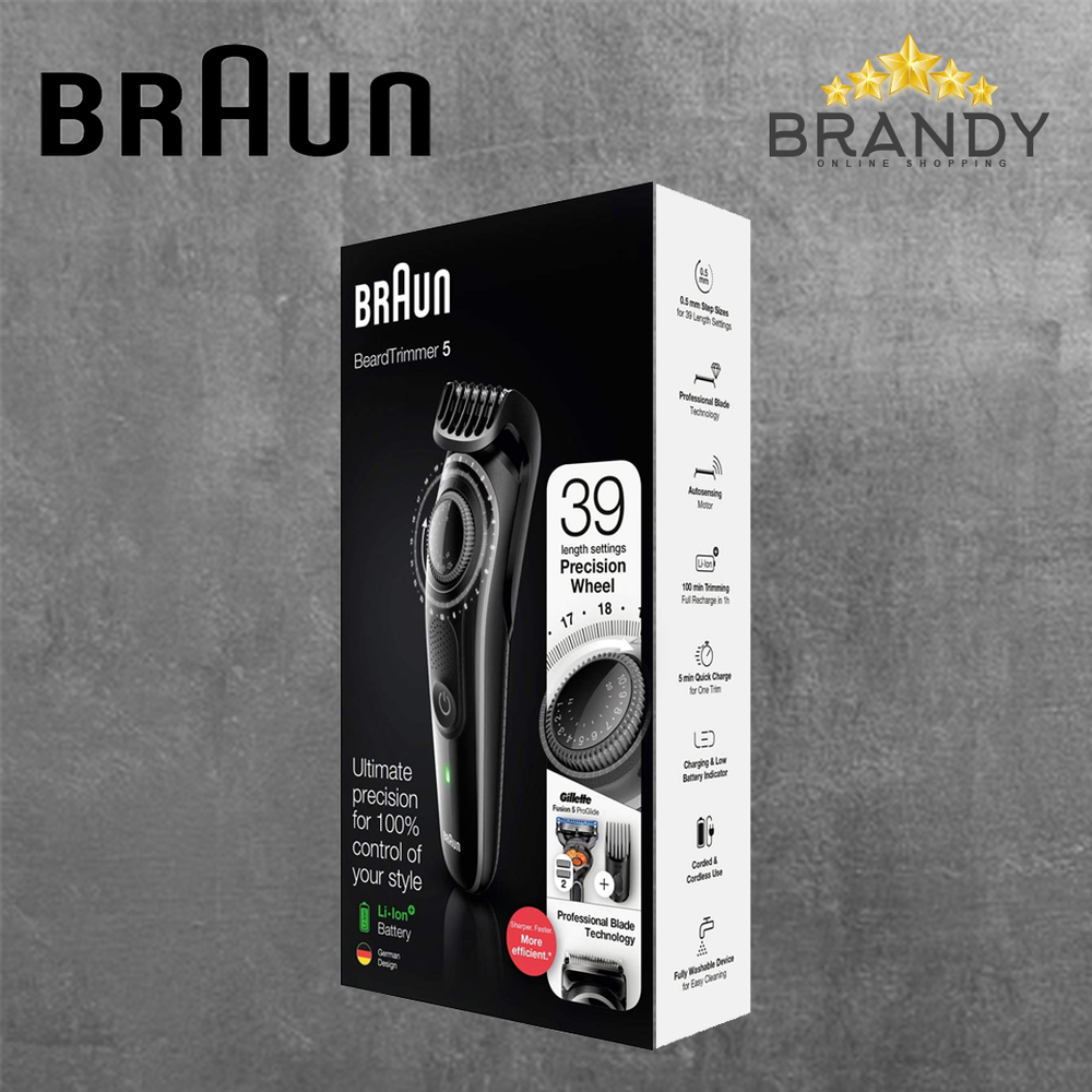 Beard Trimmer BT5242 with Precision Dial