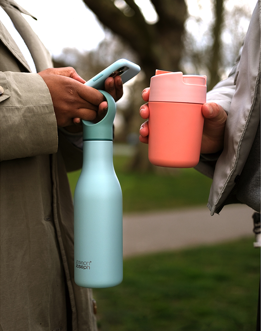Loop Bottle 500ml Green - Double Walled Stainless Steel