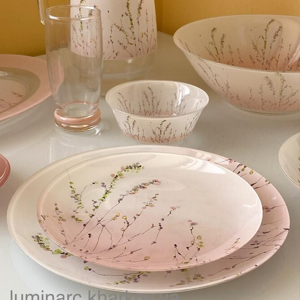 Trompette Dinner Set 19pcs - Elegant Glass Tableware