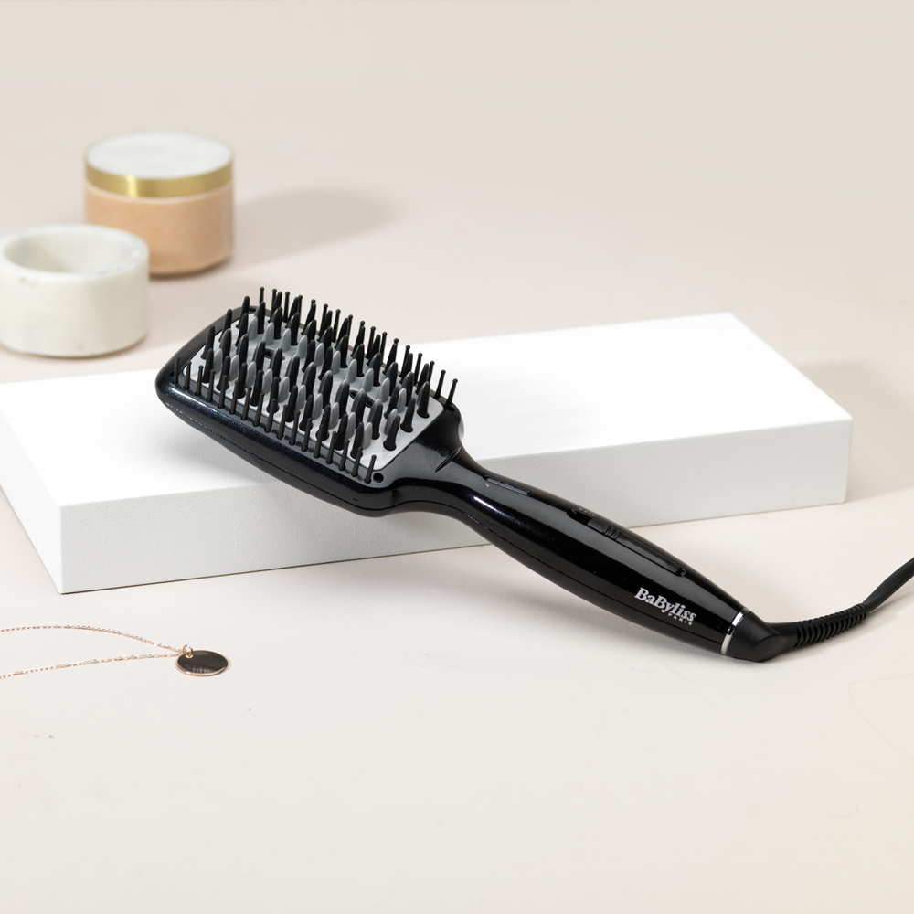 Heated Straightening Brush HSB101 with Tourmaline Ceramic Coating