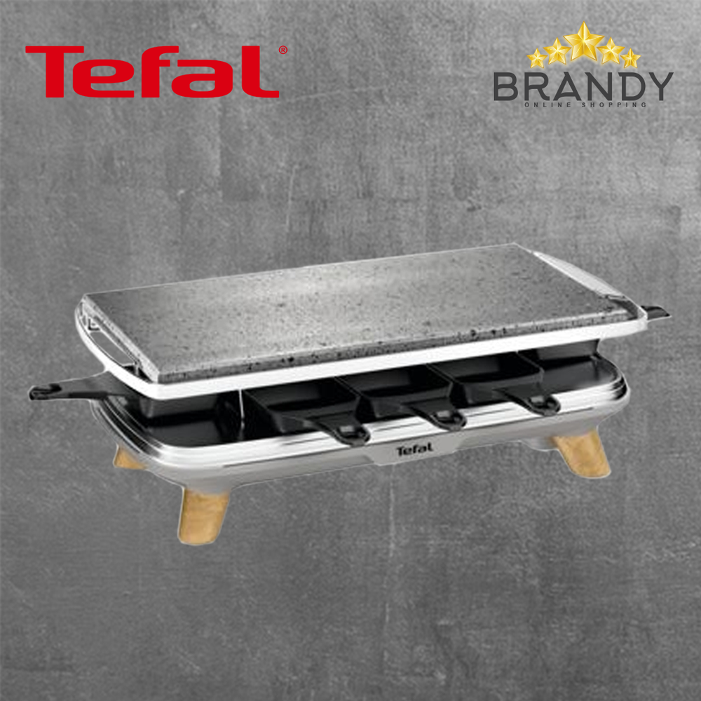 Raclette Pierrade Gourmet 8c PR620D12 with Stone Plate