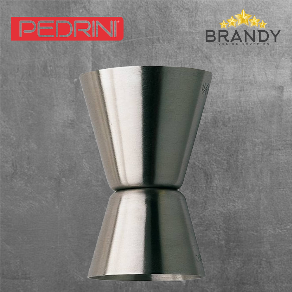 Double Jigger Stainless Steel by Pedrini