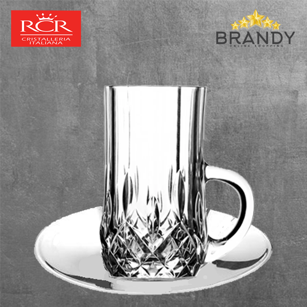 Opera Coffee Cups Set, Crystal Glass, 6cl