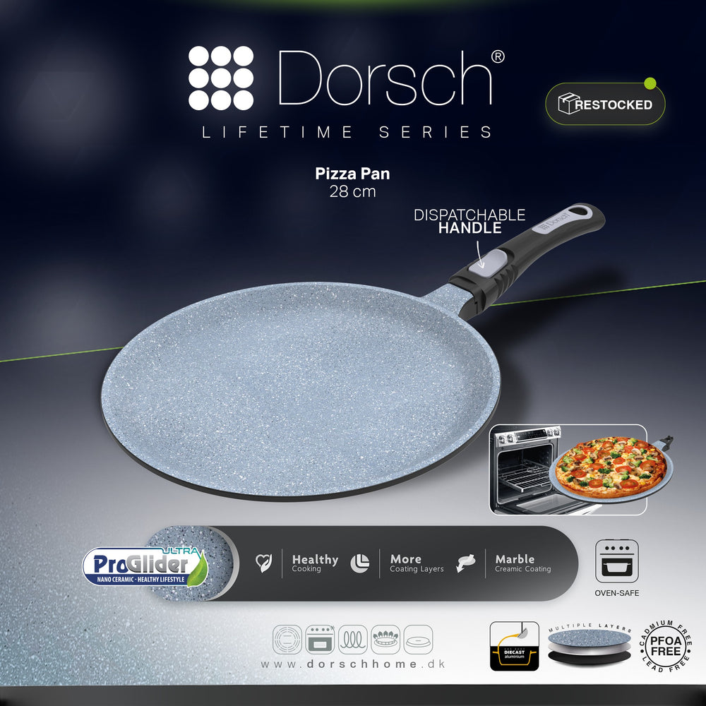 Lifetime Granite Crepe Pan 28cm