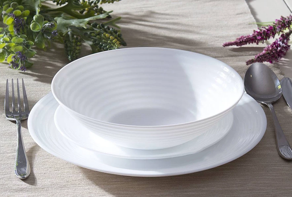 Harena White Bowls 20cm Set 6pcs